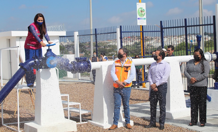 Participa Óscar Reynoso en inauguración de nuevo pozo de agua