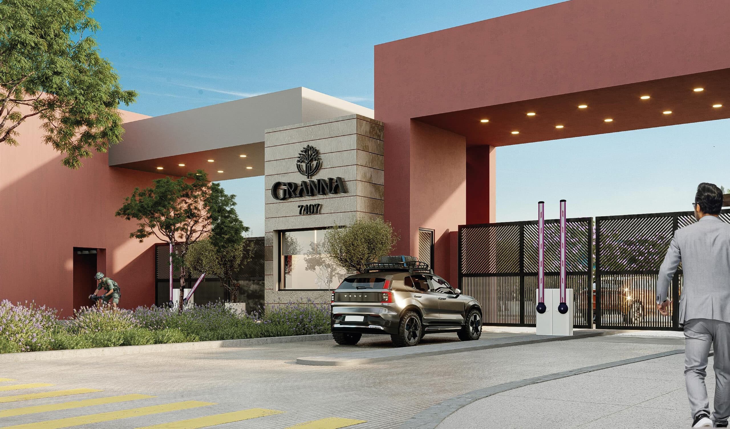 Acceso Monumental – Granna High Living Aguascalientes